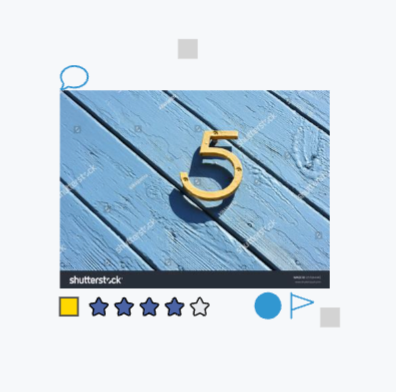 Studio Wall Item Adornments Example