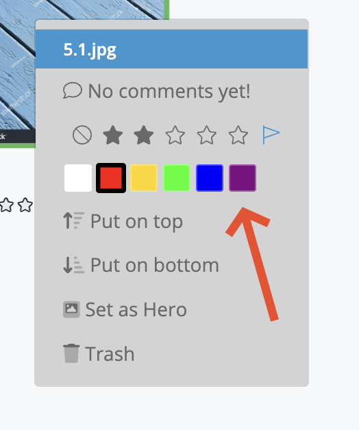 Studio Wall Item Adornments Example